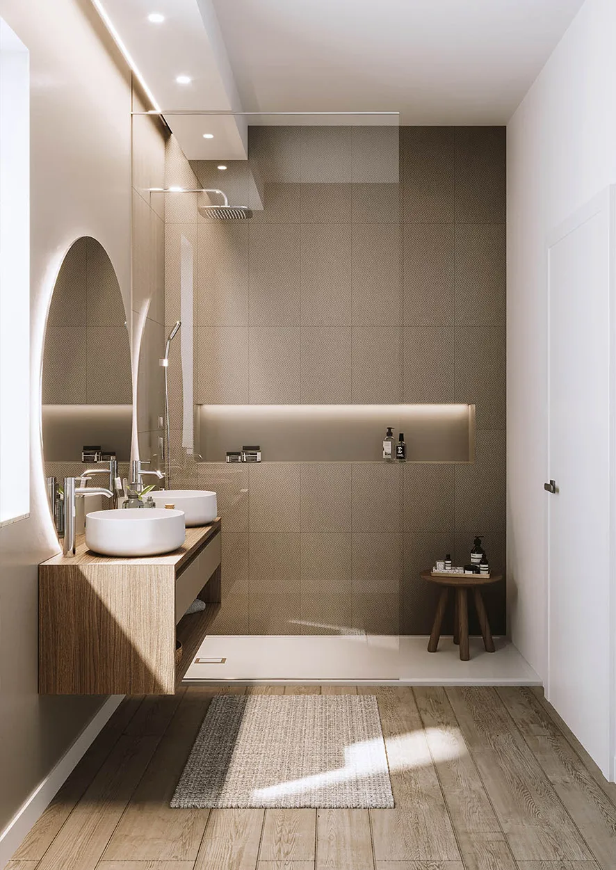 Studio Gozio - Progetto bagno moderno